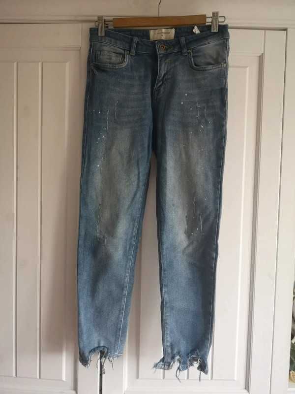 Spodnie jeans długość 3/4