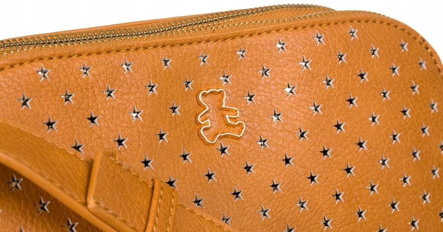 ażurowa listonoszka damska ze skóry ekologicznej — lulucastagnette