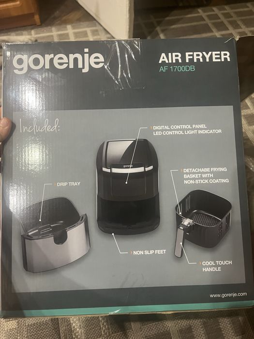 Мультипіч Gorenje Аерогриль, Аерофритюрниця AF 1700 DB Air Fryer