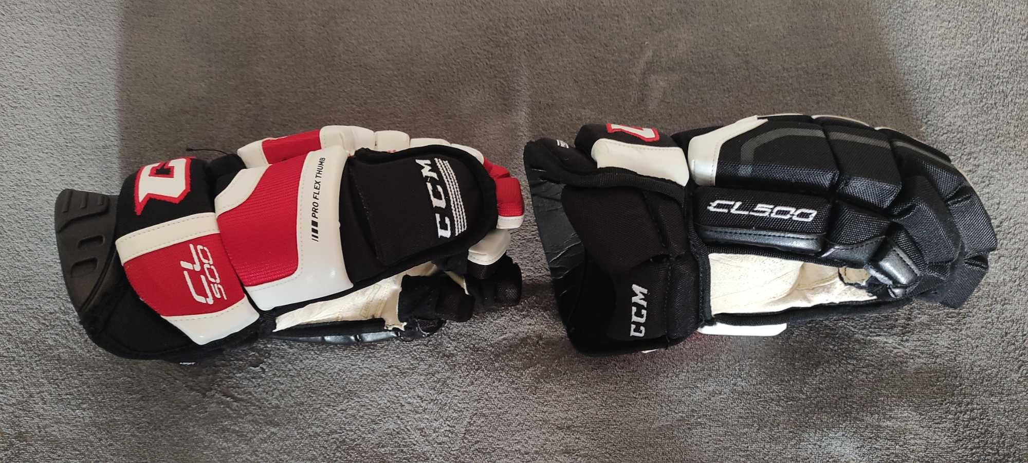 Rękawice hokejowe CCM CL500 Pro Flex Thumb PRO SPEC Hockey Gloves