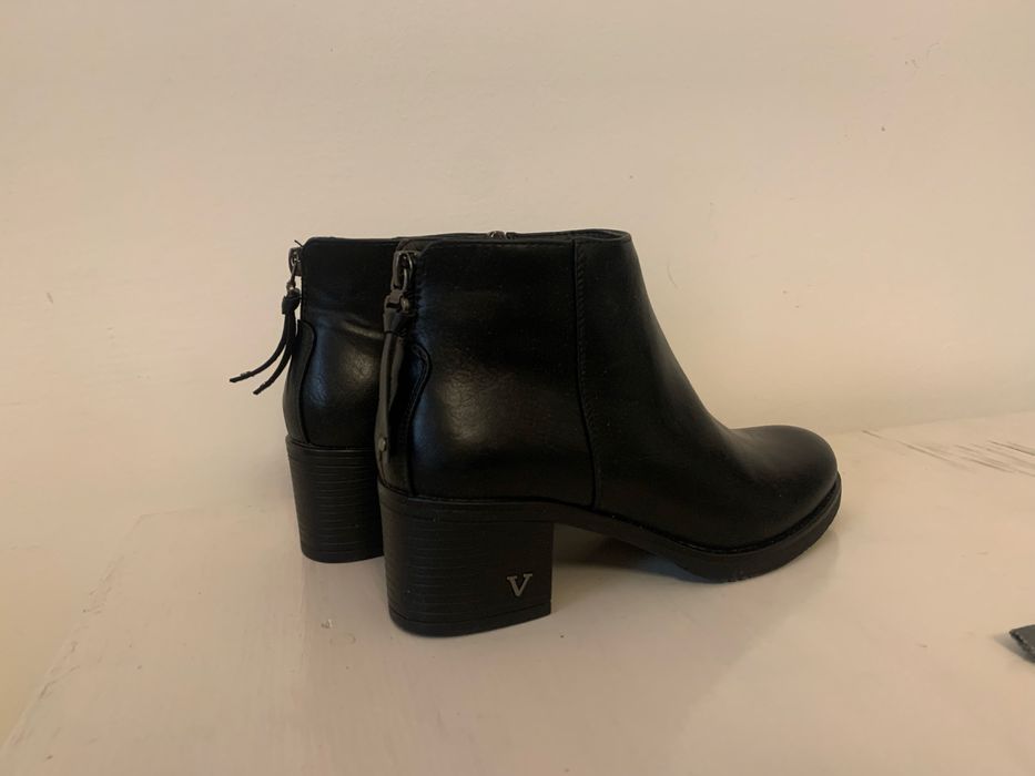 Botki kozaki skórzane rozm 38