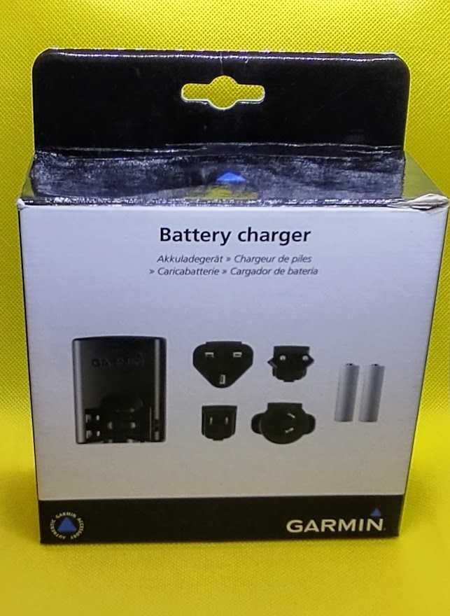 Carregador duplo de baterias LR6 pilhas tipo AA original Garmin