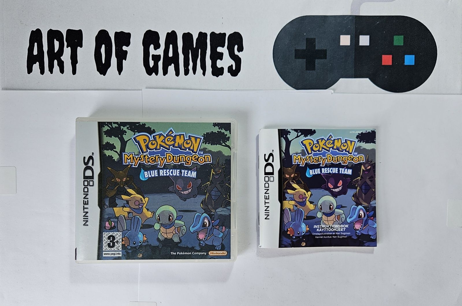 Pokemon Mystery Dungeon Blue Rescue Team Nintendo DS 3DS
