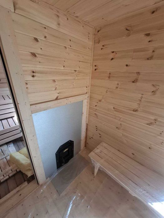 Sauna NOWOCZESNA MODERNO 6 metry Spa Ogrodowe Ocieplana