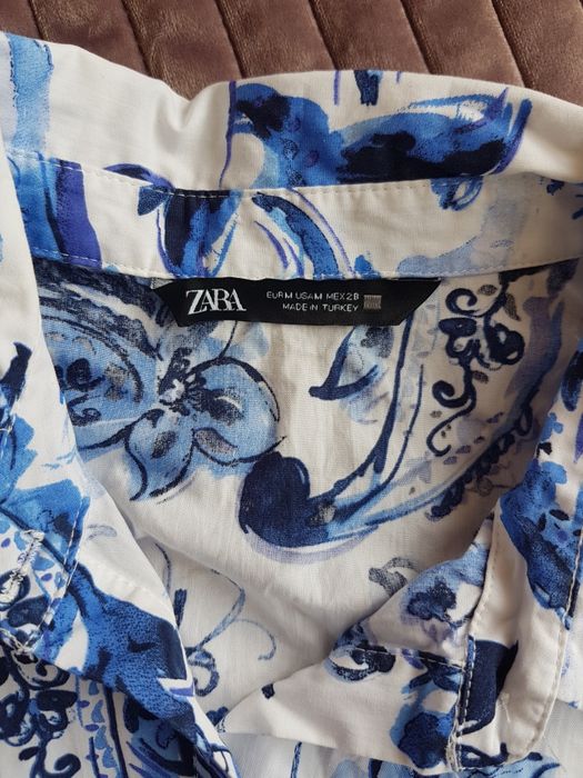 Sukienka Zara Bawełniana M