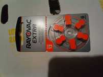 60 sztuk. Baterie do aparatów słuchowych 13aux-6emf Royovac extra