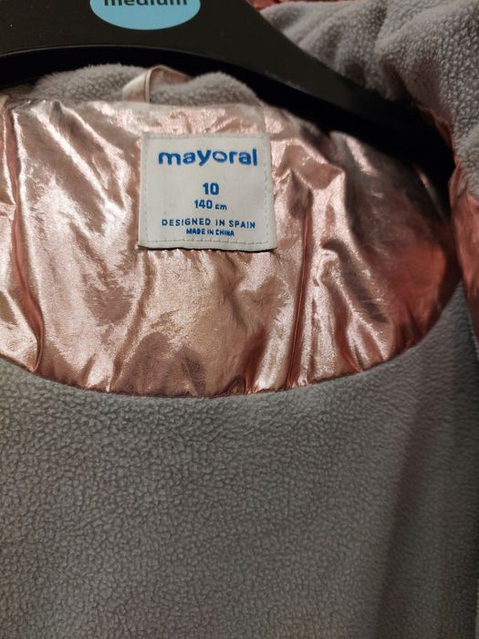 Mayoral Куртка для дівчинки осінь зима 140