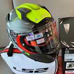 Capacete LS2 Challenger Titânio Fluo.Carbon/Kev.NOVO 40% Desconto. M-L