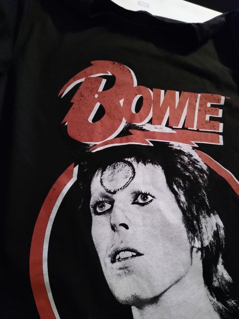 T-shirt David Bowie roz. XL