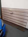 Panel ogrodzeniowy 2d siatka stal surowy 1400x2500