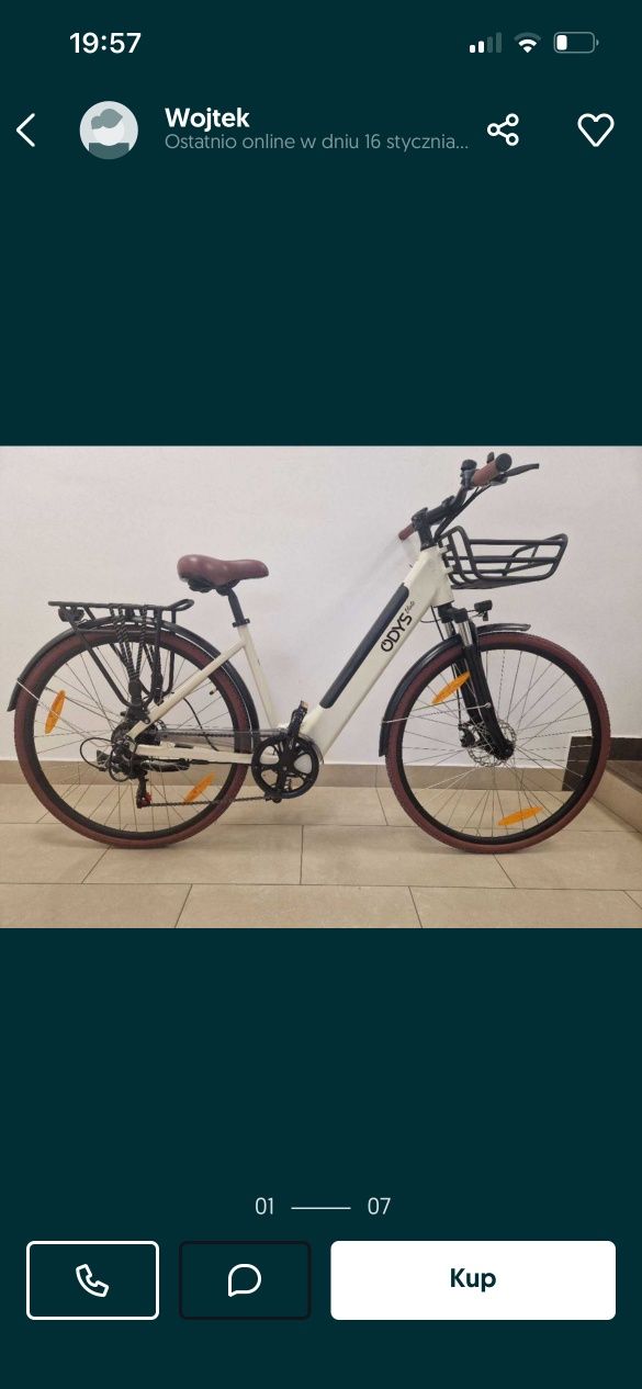 Sprzedam rower elektryczny Odys Vinto