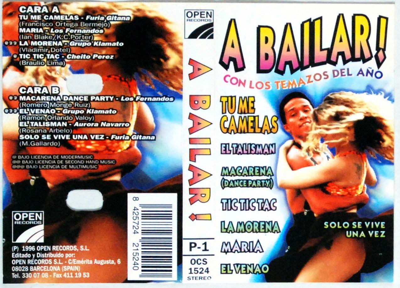 VA - A Bailar! (Hiszpania) (kaseta) BDB