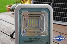 Lampa solarna SANKO LED E2 (60W) panel słoneczny 16W czujnik ruchu