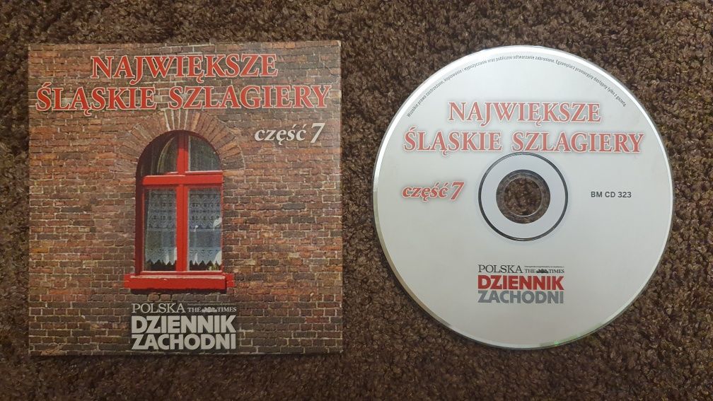 Największe śląskie szlagiery cześć 5 i 7 zestaw 2 płyt cd