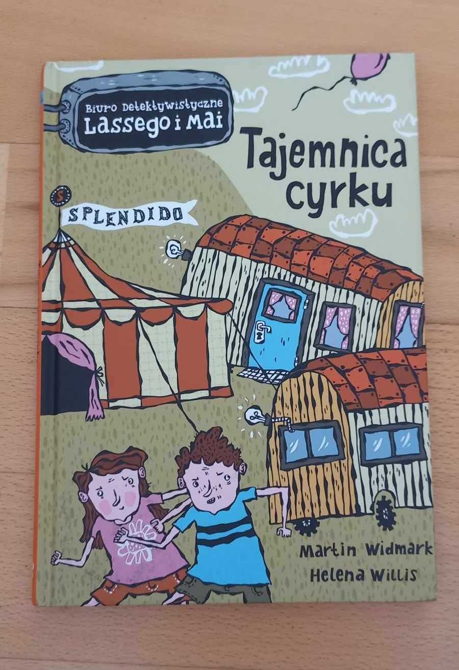 książka dla dzieci "Lasse i Maja. Tajemnica cyrku" używana