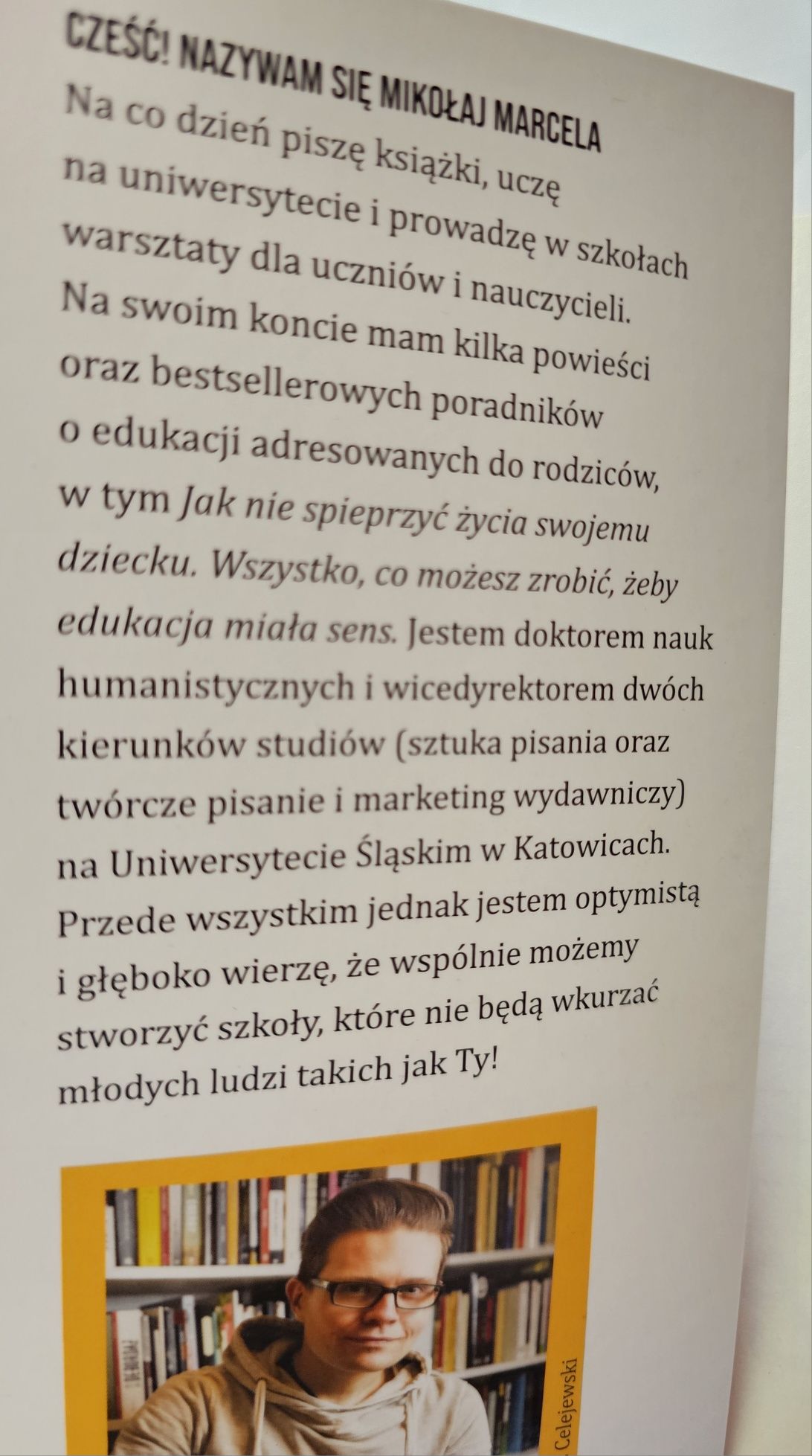 Dlaczego szkoła cię wkurza i jak ją przetrwać Mikołaj Marcela książka