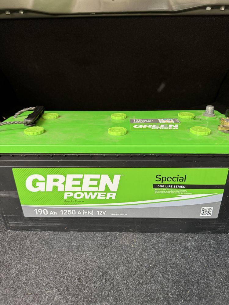 Акумулятор Green Power 190 А/ч