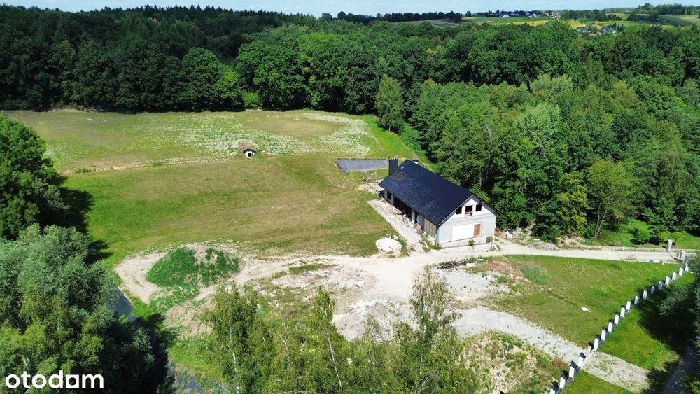 Działka usługowo-mieszkaniowa z mediami, pod Krakowem, gm. Michałowice