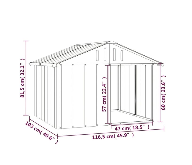Casota para cão grande