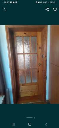 Drzwi drewniane z futryną 90 i 60