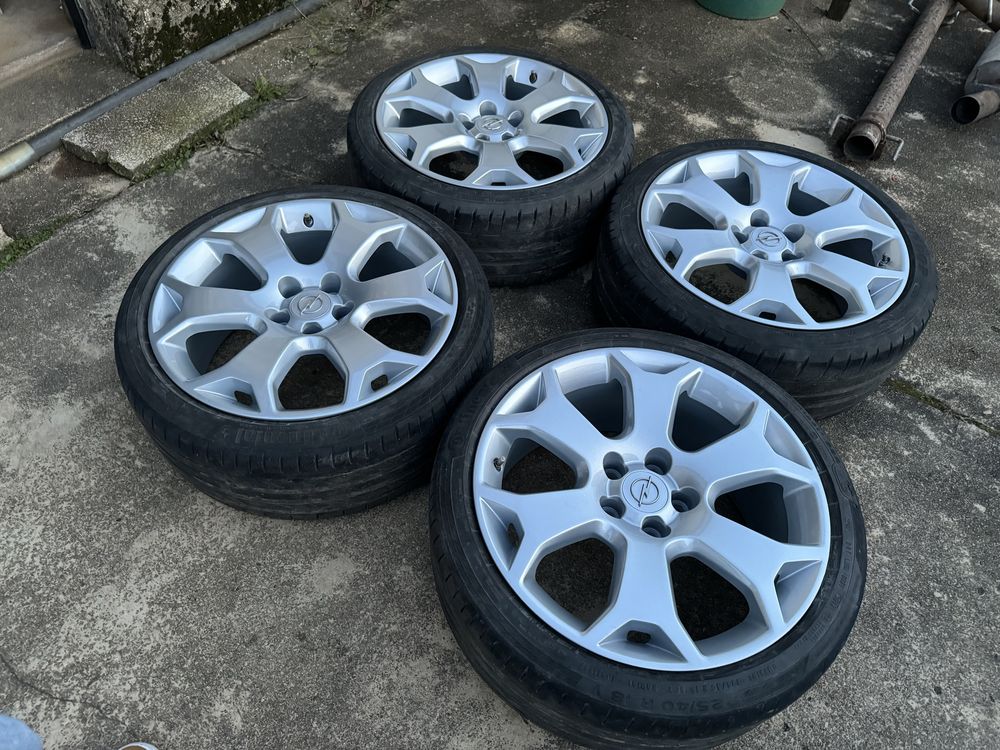 Jantes 18” Snowflakes Opel Astra OPC 5x110 Originais