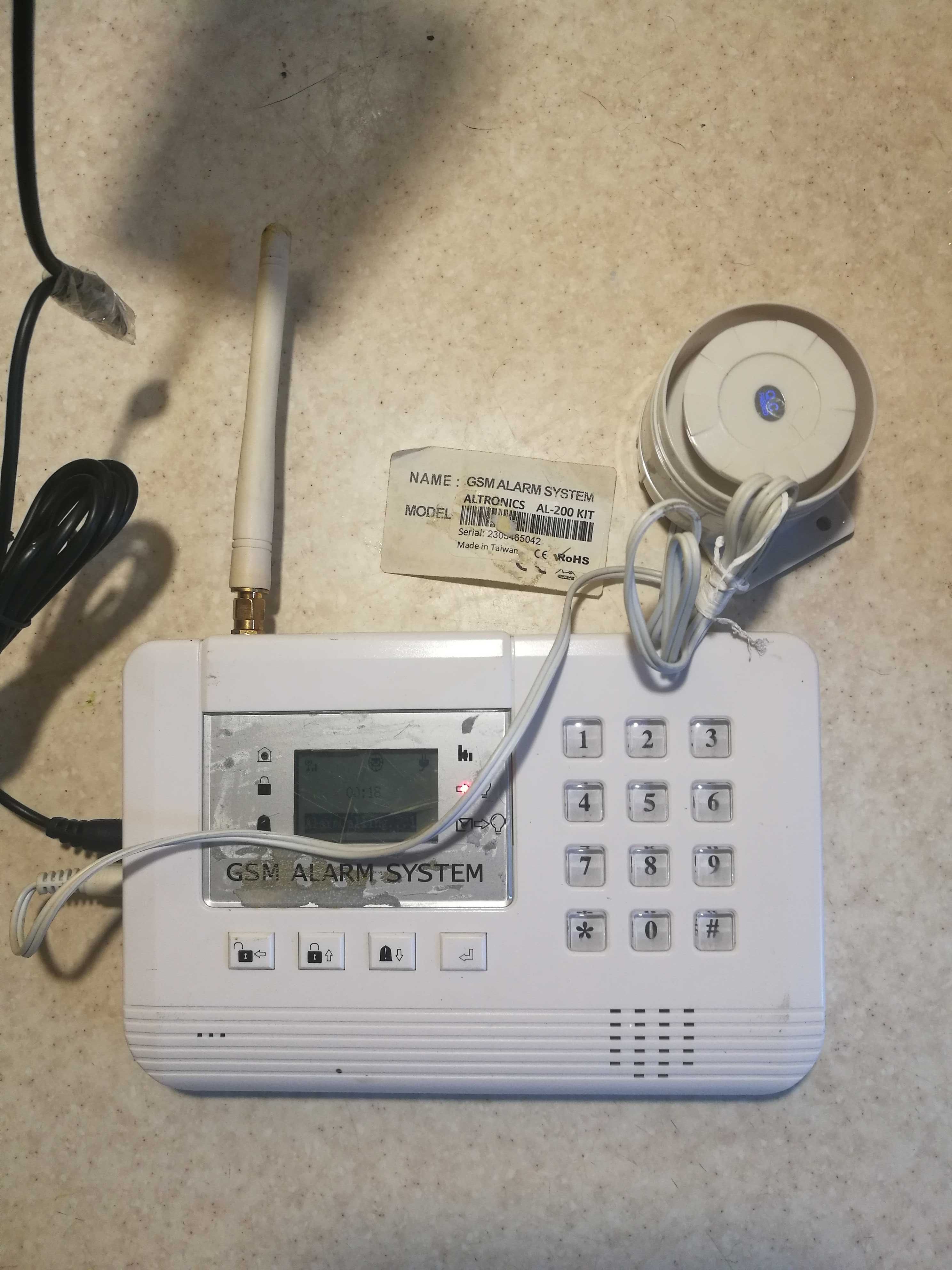 Altronics AL-200 KIT беспроводная  GSM сигнализация.