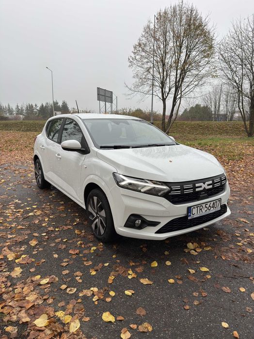 Dacia Sandero III 1.0 TCe 90 Expression – 2024 r. – 8325 km – jak nowa