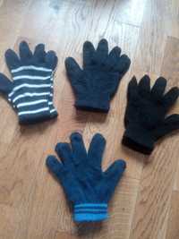 4 pary rękawiczek 7-10 lat