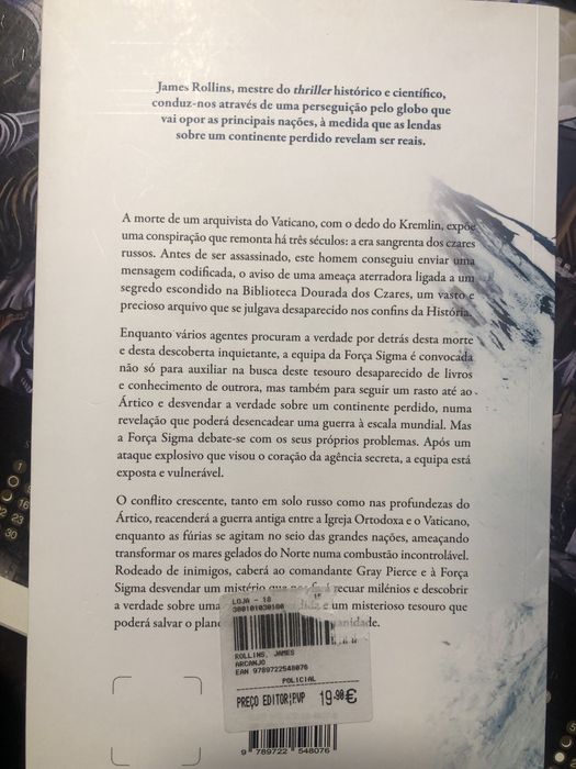 Arcanjo-james Rollins