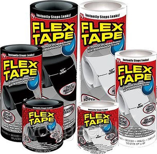 Flex Tape клейкая лента 10см, 20см, 30см синтетический каучук