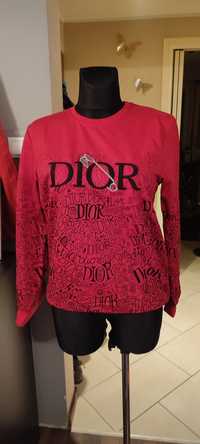 Bluza męska czerwona Dior