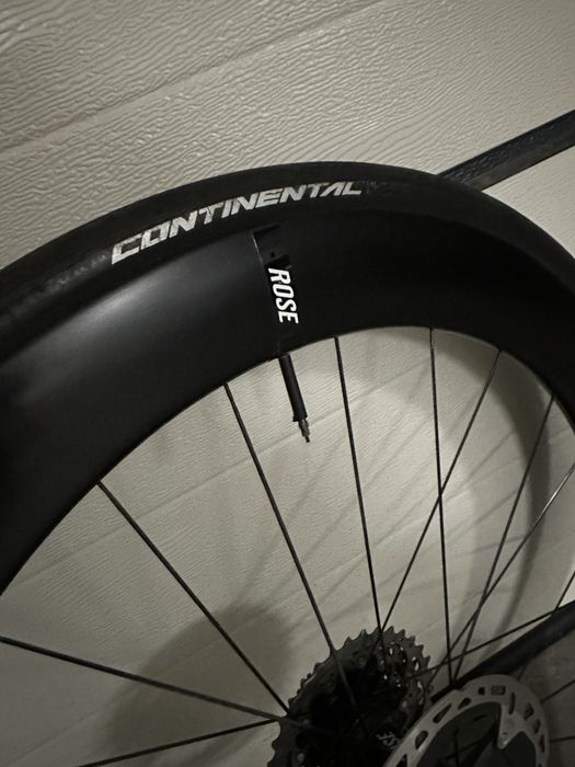 Koła szosowe Rose rc sixty wysokość 60 mm tubeles