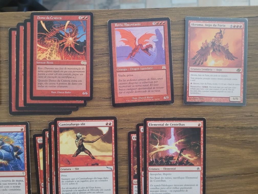 Deck vermelho  mtg  burn