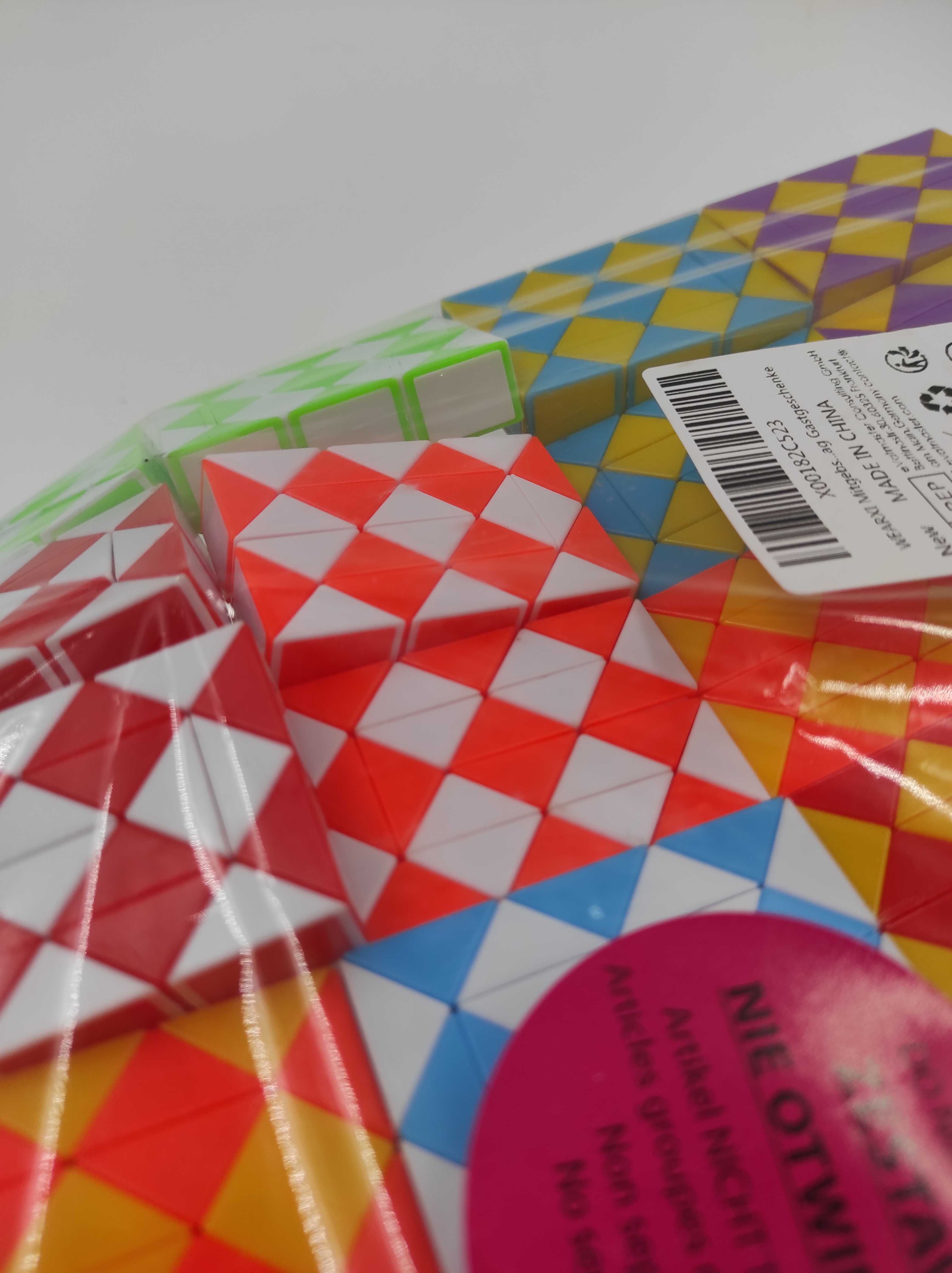 Magiczny wąż z 20 blokami, mini kostka-łamigłówka
