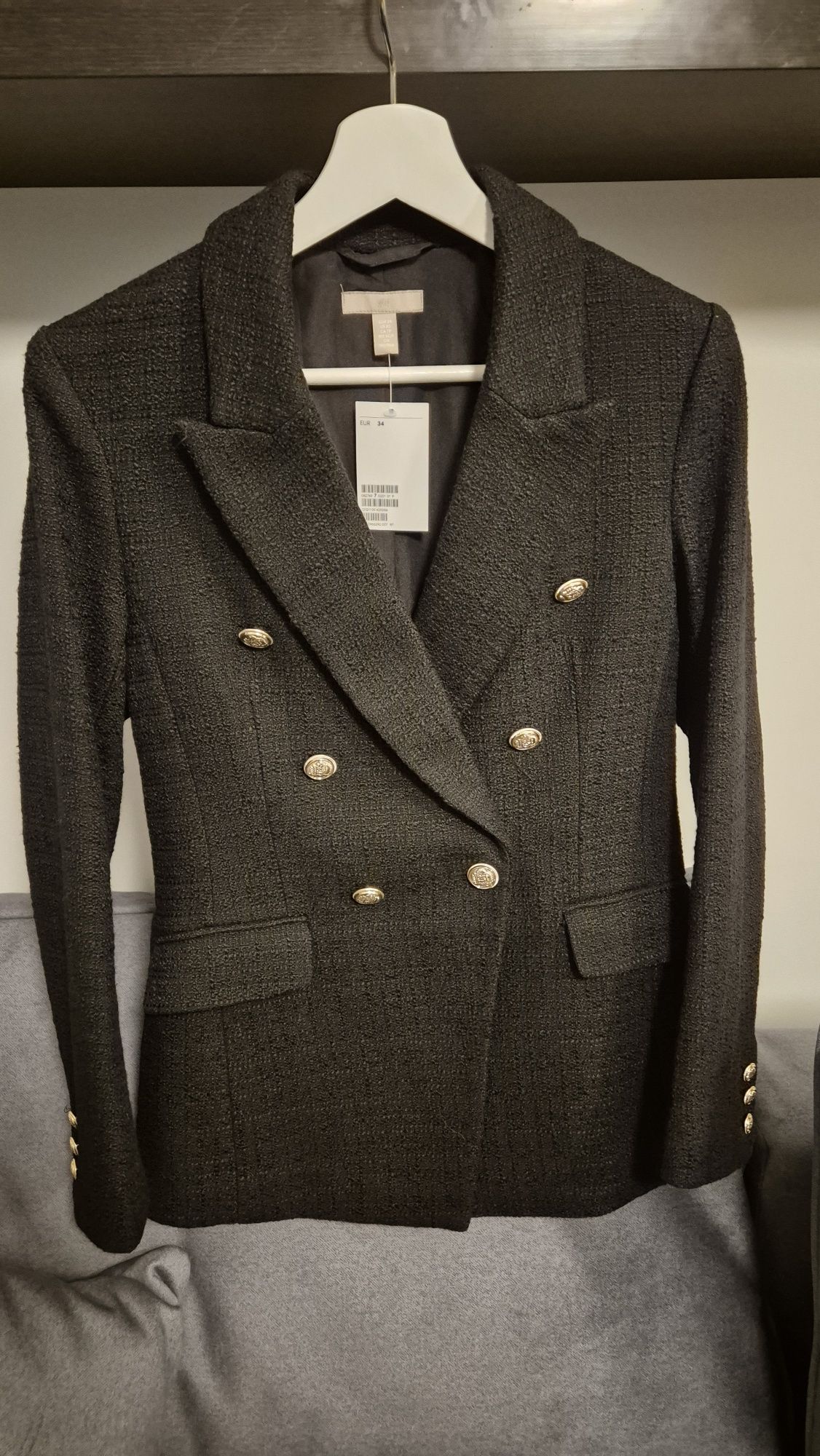 Nowa marynarka boucle H&M