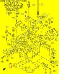 Uszczelka głowicy SUZUKI DR-Z 400