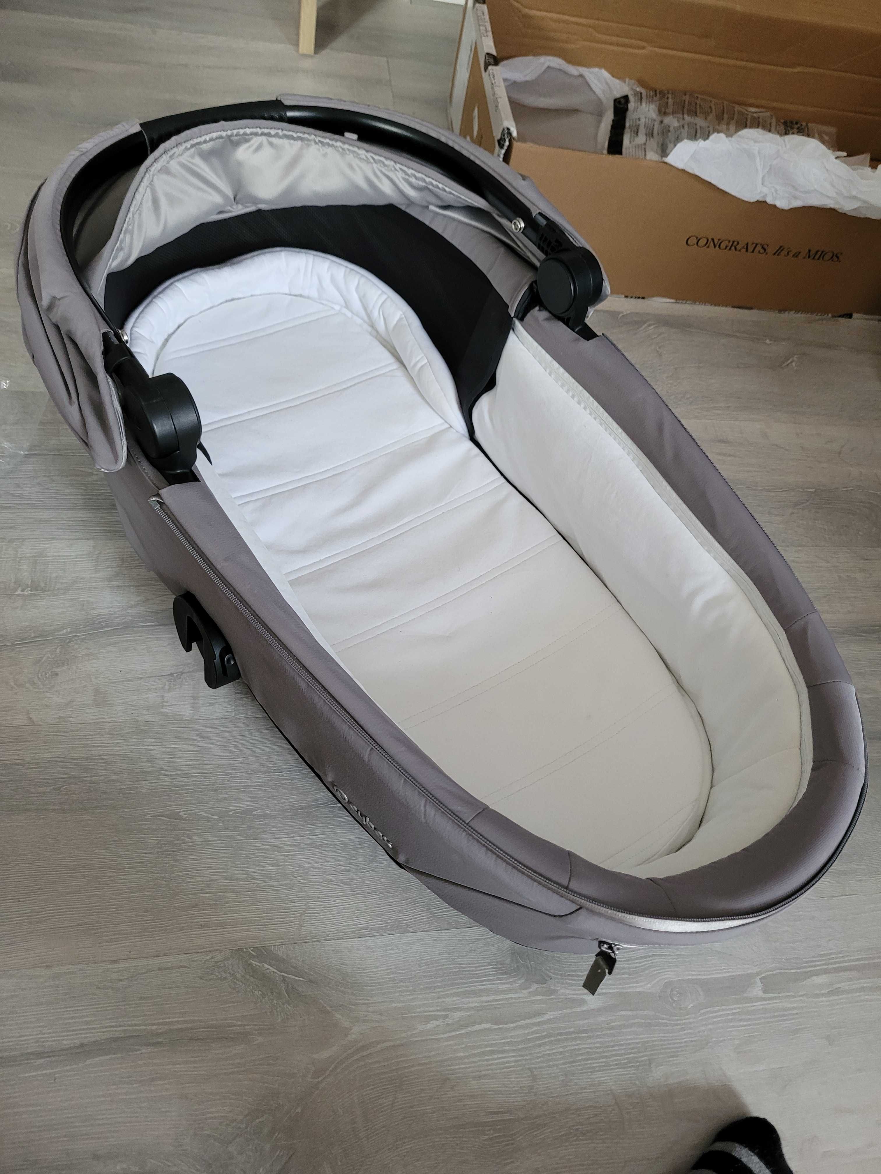 CYBEX Mios 4.0 gondola soho grey + adaptery GRATIS