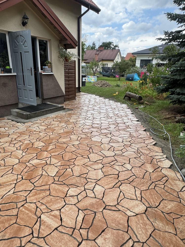 Układanie kostki brukowej GOLDEN BRUK