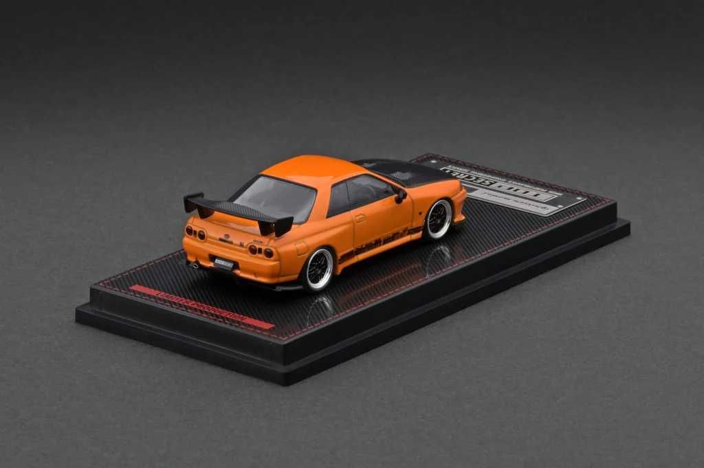 Nissan GT-R (VR32) Top Secret Yellow/Orange Ignition Model 1:64
