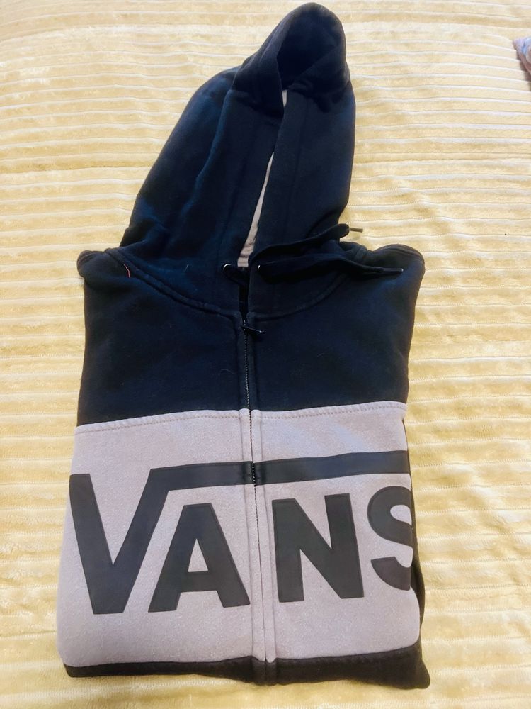 Casaco de algodao com carapuço marca VANS