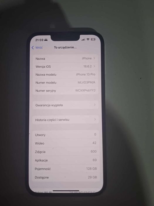 Szprzedam iphone 13 pro