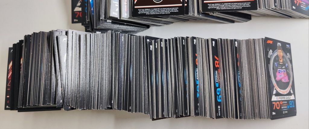 Lote de +600 Cartas Topps Turbo Attax 2023