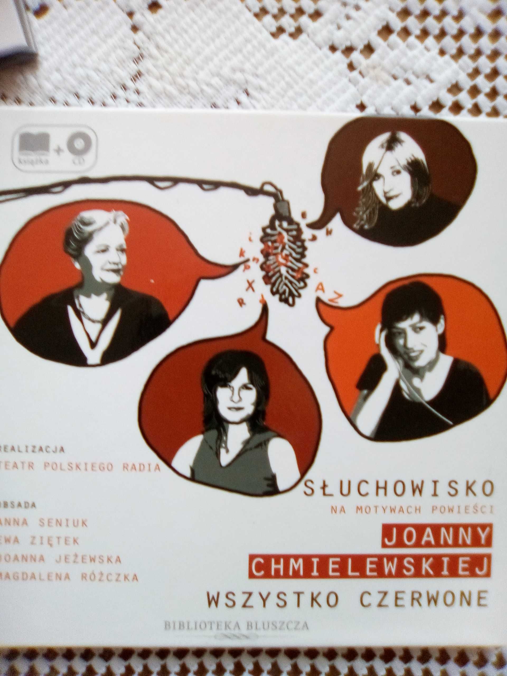 Audiobook Wszystko czerwone. Joanna Chmielewska