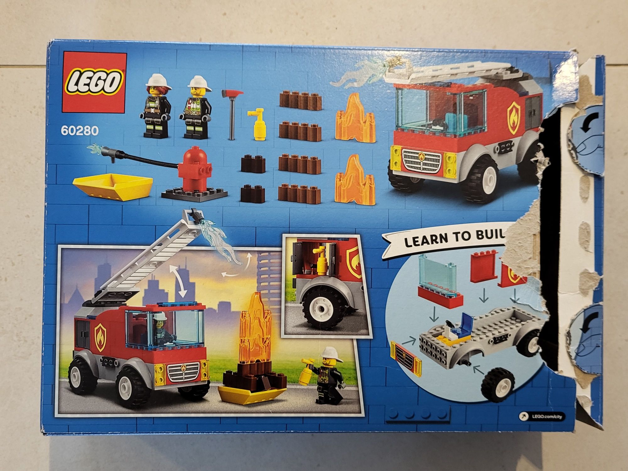 Lego City 4+ wóz strażacki
