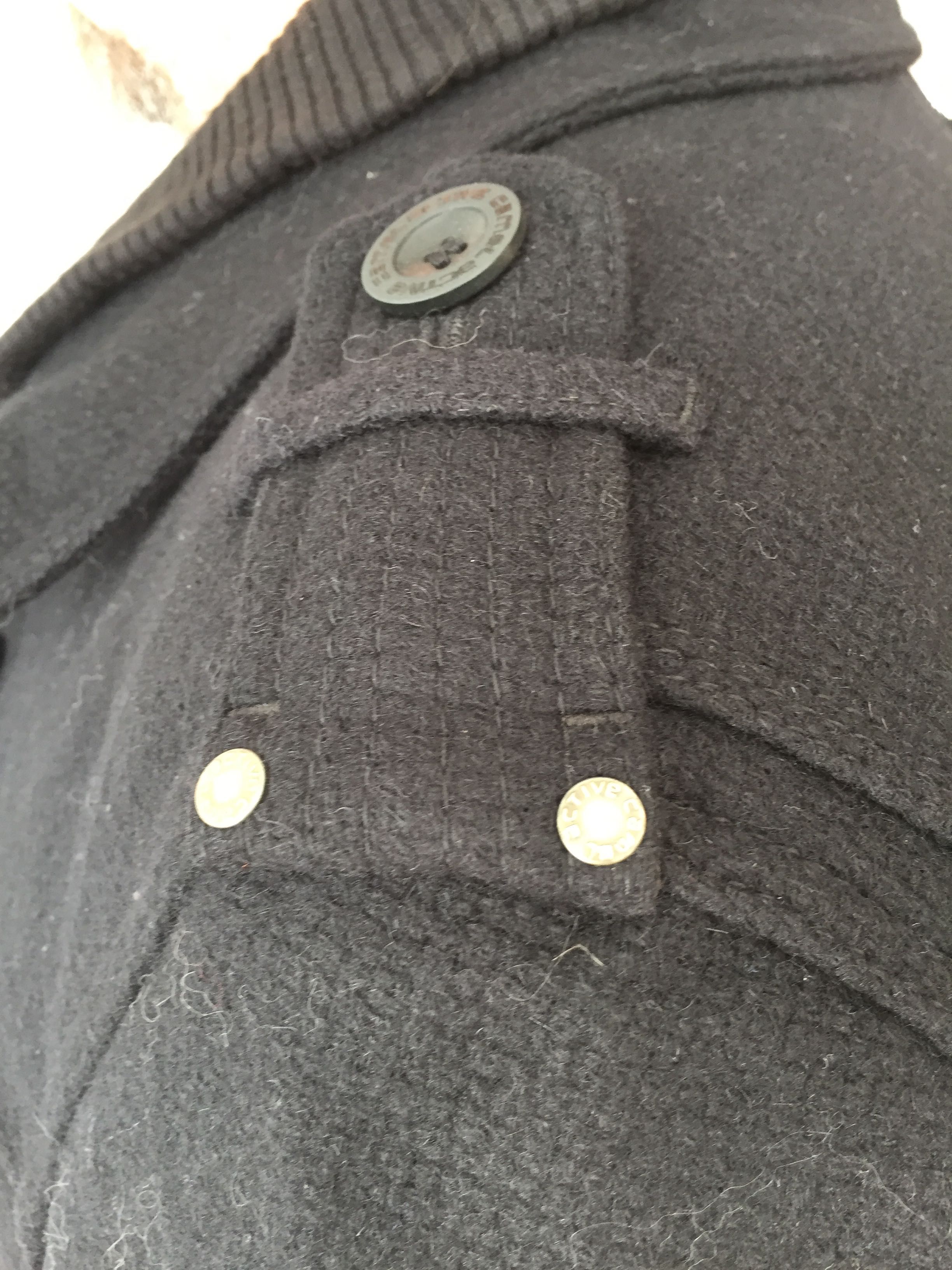 Vendo Casaco Masculino Camel Active - Preto, de Lã Grossa