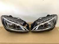 Фары Передние Mercedes C-class w205 15-19г W205 c205 фара лед Led