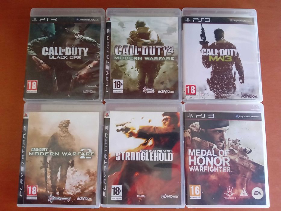 Jogos PlayStation 3 -  Impecáveis !!!