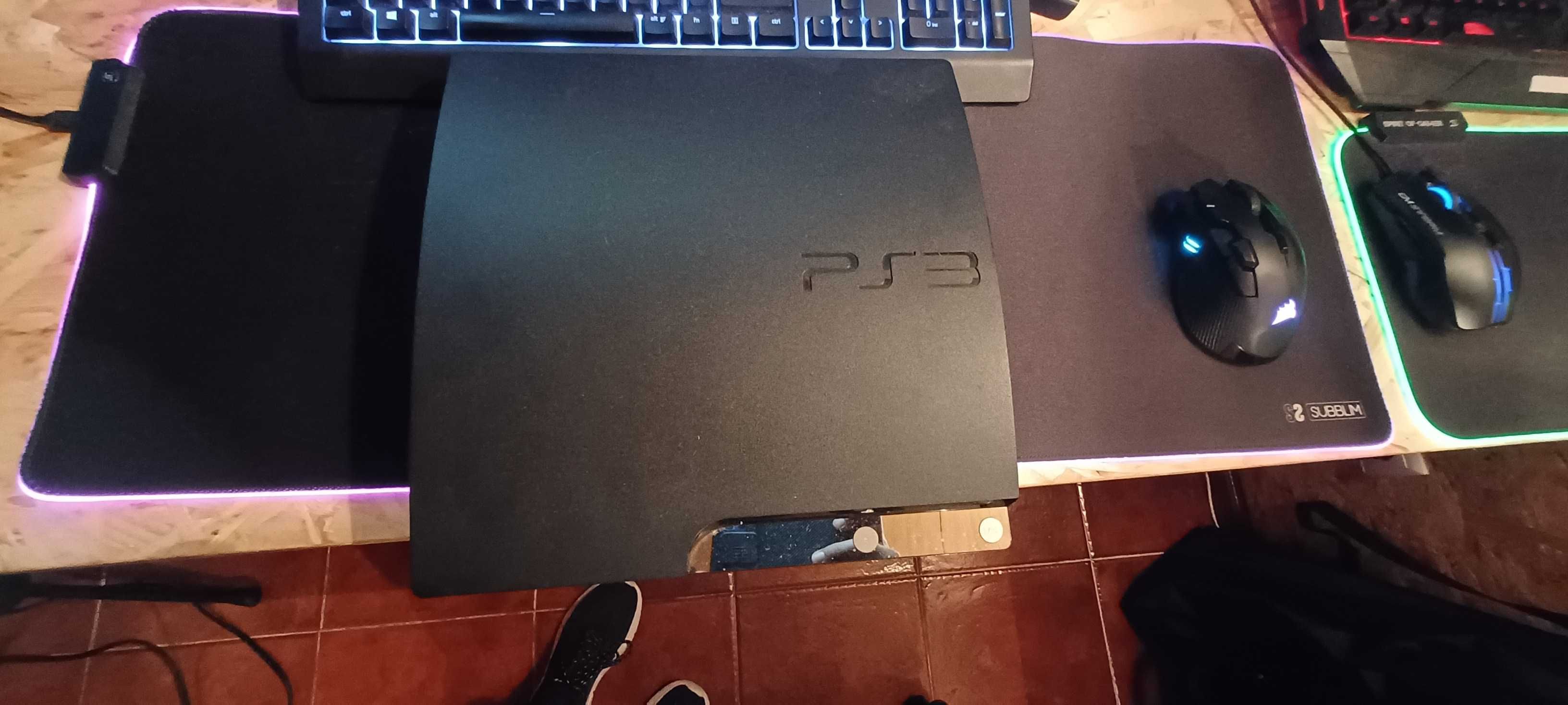 Sony Playstation 3 Slim 320 GB  - Preto