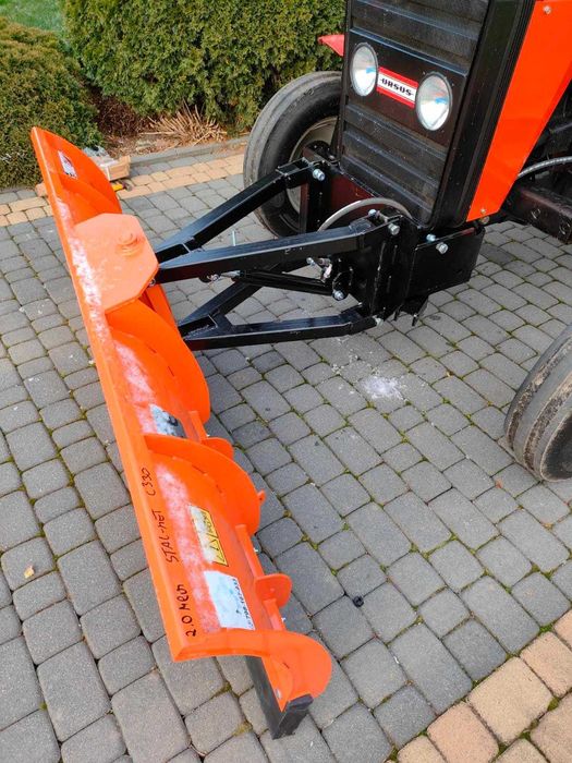 Nowy pług do śniegu do t25/c330/c360 wytrzymały solidny GWARANCJA