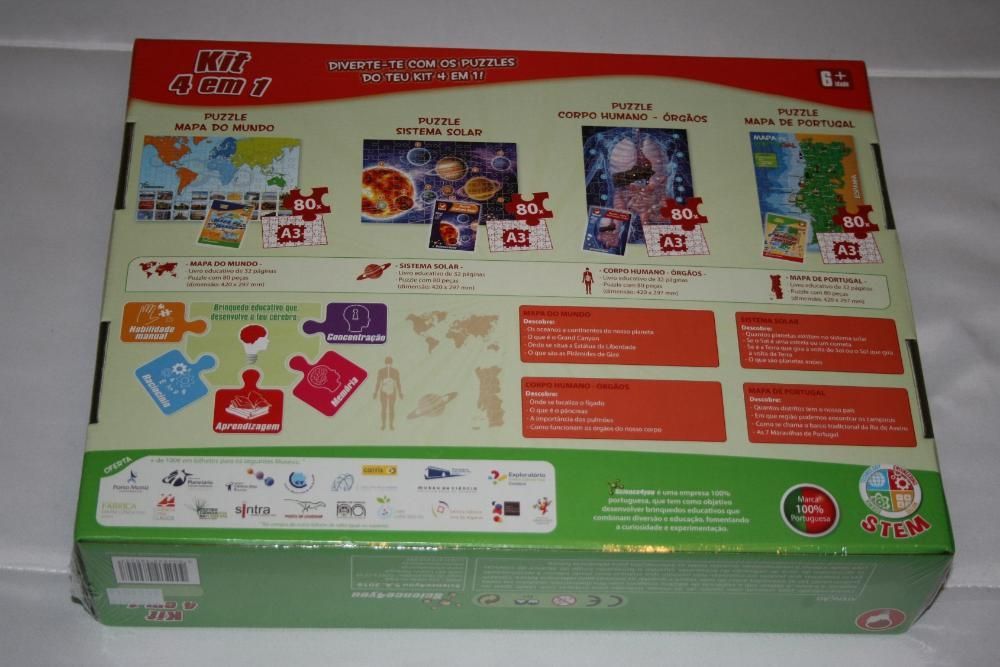 Jogo Educativo Kit 4 em 1 Science4You